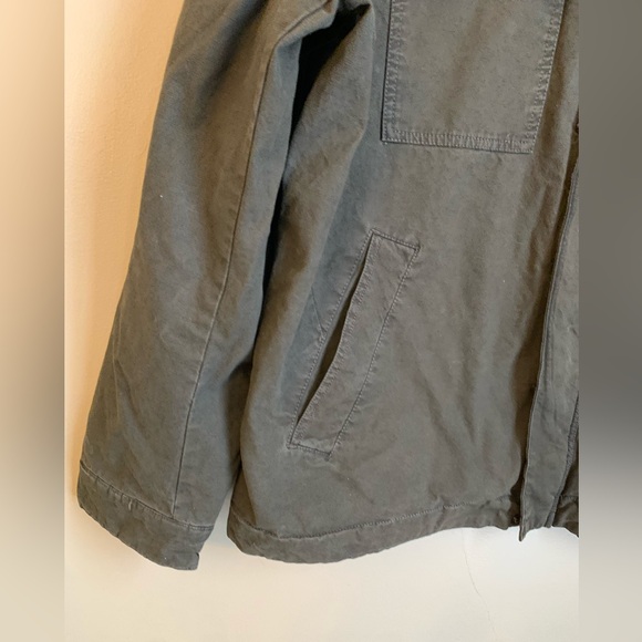 Levi's Military Field Jacket Men's Military Green Canvas Coat Quilt Lined XXL - Picture 2 of 10